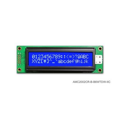 AMC2002CR-B-B6WTDW-I2C by Orient Display - COB CHAR 20X2 BLUE TRANSM I2C