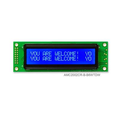 AMC2002CR-B-B6WTDW by Orient Display - LCD COB CHAR 20X2 BLUE TRANSM