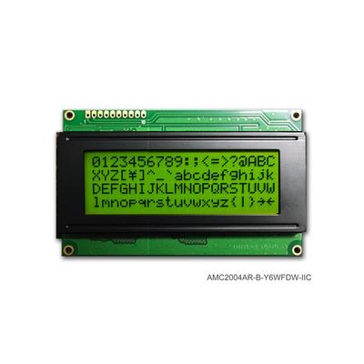 AMC2004AR-B-Y6WFDY-I2C by Orient Display - LCD COB CHAR 20X4 Y/G TRANSF I2C