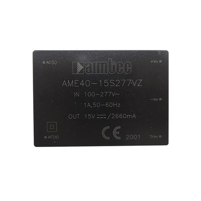 AME40-15SVZ-ST by aimtec - AC/DC CONVERTER 15V 40W