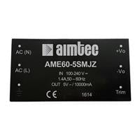 AME60-9SMJZ by aimtec - AC/DC CONVERTER 9V 60W