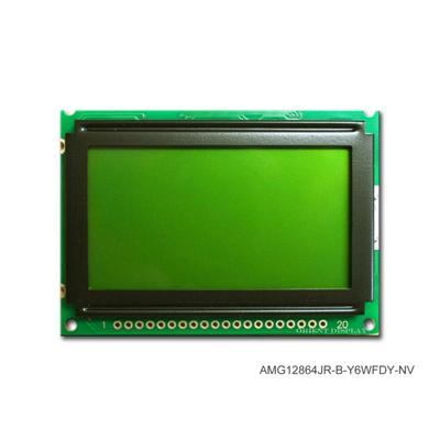 AMG12864JR-B-Y6WFDY-NV by Orient Display - LCD COB GRAPH 12864 Y/G TRANSF
