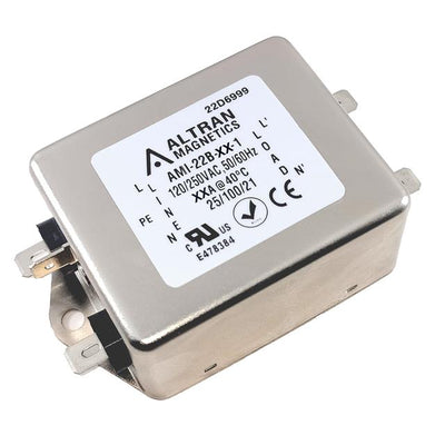 AMI-22B-20-1 by Altran Magnetics, LLC - LINE FILTER 20A 250VAC CHASS