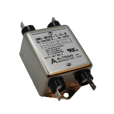 AMI-M12A-1-3-B by Altran Magnetics, LLC - LINE FILTER 250VAC 1A CHASS MNT