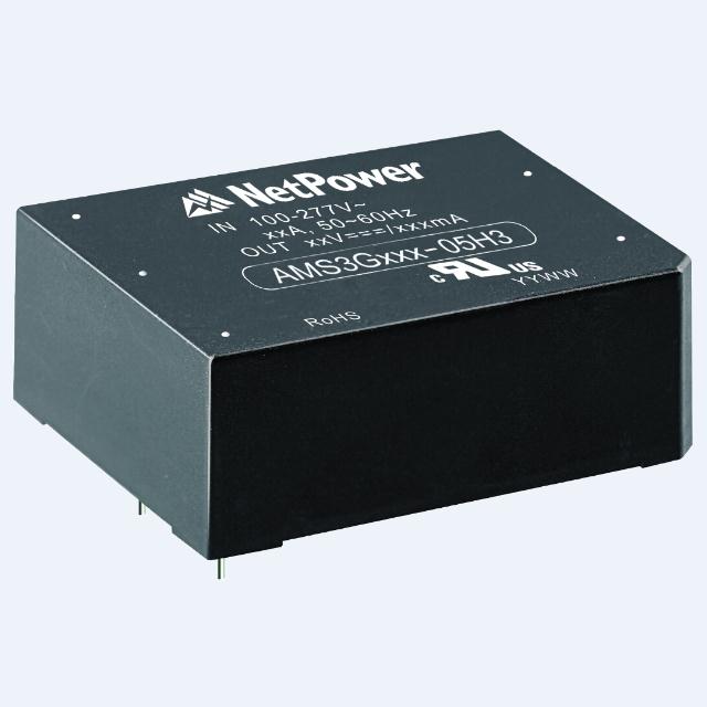AMS3G050-05H3 by NetPower - AC/DC CONVERTER 5V 5W