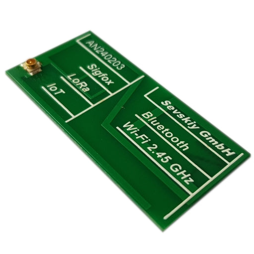 AN240203-01H by Sevskiy GmbH - RF ANT 915MHZ/2GHZ/2.45GHZ PCB