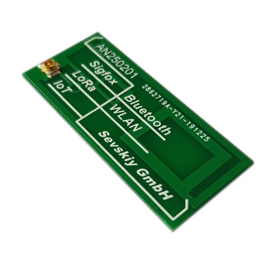 AN250201-01H by Sevskiy GmbH - RF ANT 915MHZ/2.45GHZ/5GHZ PCB
