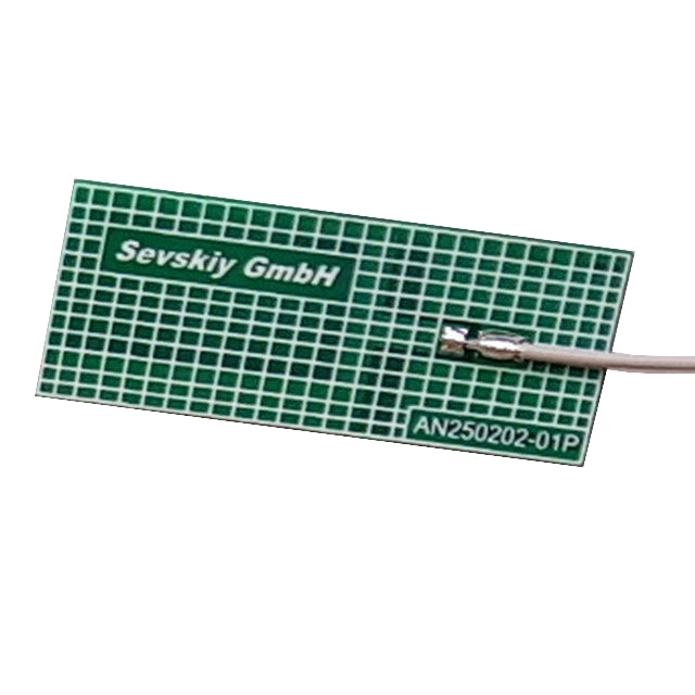 AN250202-01P-150-MHF1 by Sevskiy GmbH - RF ANT 2.45GHZ/5.5GHZ/6.5GHZ PCB