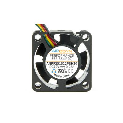 ANPF251512PBH20(C1)-01 by European Thermodynamics Ltd - FAN AXL 25X15MM 12VDC RECT CONN