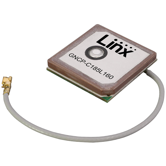 ANT-GNCP-C185L160 by Linx Technologies Inc. - RF ANT GNSS GPS L1 18X18 LNA UFL