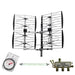 ANT7DX9098 by HOMEVISION TECHNOLOGY INC - Outdoor 8-Bay HDTV Antenna Kit