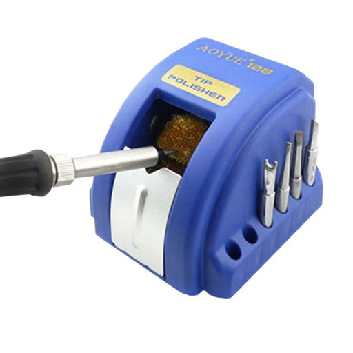 AO128 by SRA Soldering Products - MOTORIZED SOLDERING TIP POLISHER