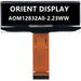 AOM12832A0-2.23WW by Orient Display - 2.23'' 128X32 OLED MONO WHITE