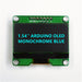 AOM12864A0-1.54BW-ANO by Orient Display - 1.54'' ARDUINO OLED BLUE 128X64