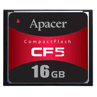 AP-CF016GL9FS-NR by Apacer Memory America - MEM CARD COMPACTFLASH 16GB MLC