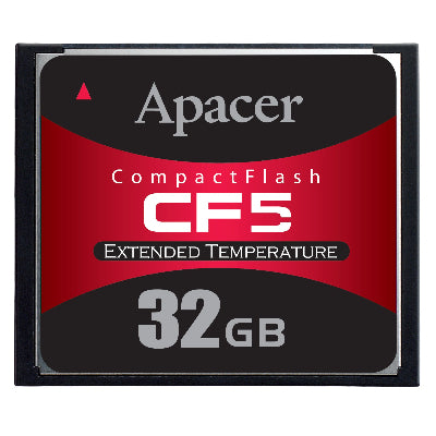 AP-CF032GL9FS-ETNR by Apacer Memory America - MEM CARD COMPACTFLASH 32GB MLC