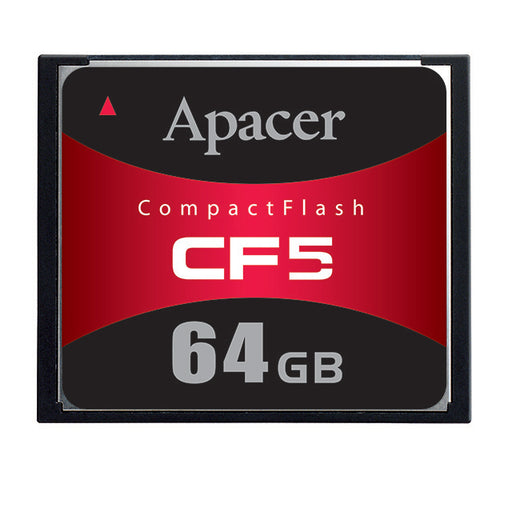AP-CF064GL9FS-NR by Apacer Memory America - MEM CARD COMPACTFLASH 64GB MLC