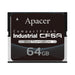 AP-CF064GLBNS-ETNRG by Apacer Memory America - INDUSTRIAL CF MLC 64GB ET NR