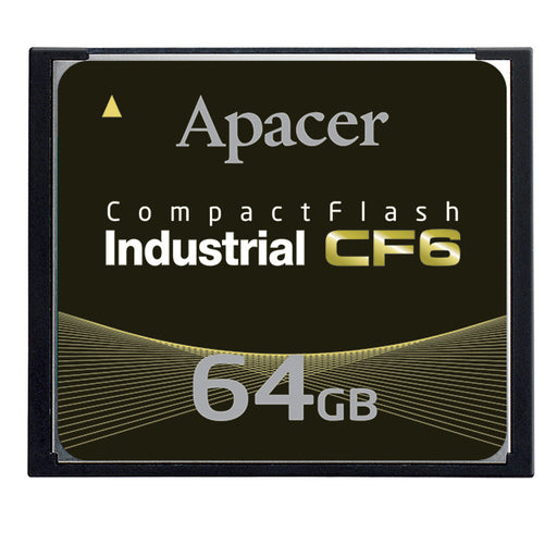 AP-CF064GRANS-NRC by Apacer Memory America - MEM CARD COMPACTFLASH 64GB SLC