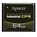 AP-CF064GRANS-NRC by Apacer Memory America - MEM CARD COMPACTFLASH 64GB SLC
