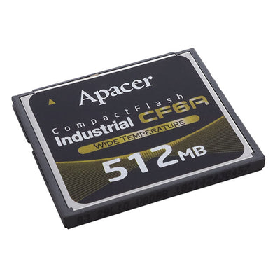 AP-CF512MRBNS-ETNRG by Apacer Memory America - MEM CARD CF6A 512MB SLC IND