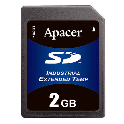 AP-ISD02GIS2B-3T by Apacer Memory America - MEMORY CARD SD 2GB SLC