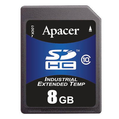 AP-ISD008GIA-1ATM by Apacer Memory America - MEMORY CARD SDHC 8GB CLASS 6 MLC