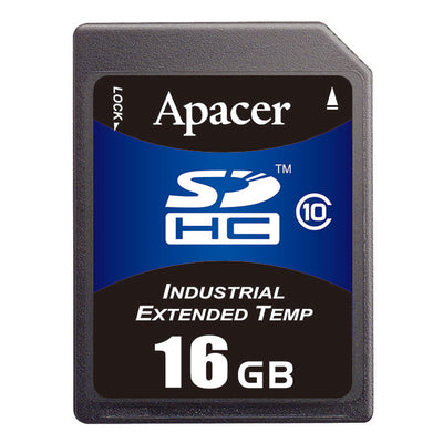 AP-ISD16GID4B-3C by Apacer Memory America - MEMORY CARD SDHC 16GB SLC
