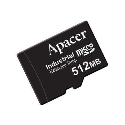 AP-MSD512IDI-1T by Apacer Memory America - MEMORY CARD MICROSD 512MB SLC