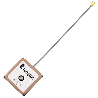 AP.25M.07.0080A by Taoglas Limited - RF ANT 1.575GHZ CER PATCH IPEX