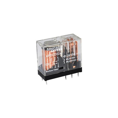 AP2CD02400G by Amphenol Anytek - RELAY GEN PURPOSE INDUSTRIAL