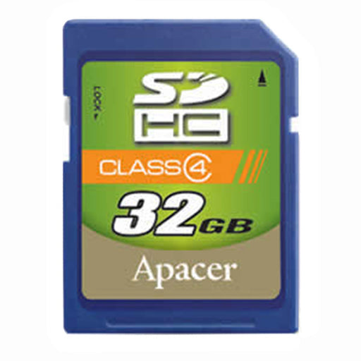 AP32GSDHC4-B by Apacer Memory America - MEMORY CARD SDHC 32GB CLASS 4