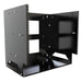 APBS198UBK by Hammond Manufacturing - ADJUSTABLE DEPTH WALL MNT RACK W