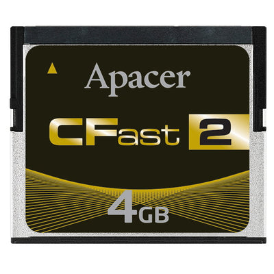 APCFA004GBAN-BT by Apacer Memory America - MEMORY CARD CFAST 4GB SLC