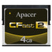APCFA004GACAD-AT by Apacer Memory America - MEMORY CARD CFAST 4GB SLC