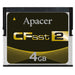 APCFA004GBAN-WDT by Apacer Memory America - MEMORY CARD CFAST 4GB SLC