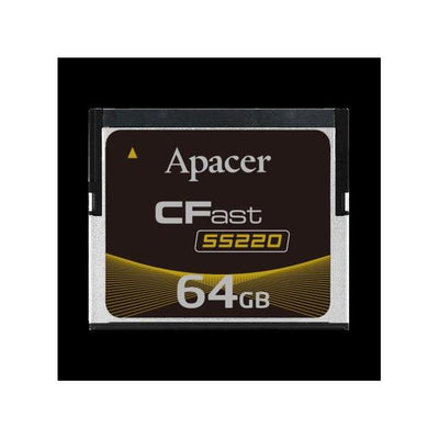 APCFA004GGDAN-W6FT by Apacer Memory America - MEMORY CARD CFAST 4GB SLC