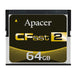 APCFA064GBAD-WDT by Apacer Memory America - MEMORY CARD CFAST 64GB SLC