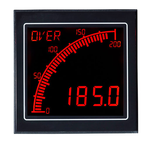APM-AMP-ANO by Trumeter - AMMETER NEG LCD WITH OUTPUTS