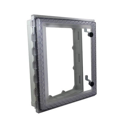 AR IPW 1614 W T by FIBOX Enclosures - BOX NEMA4X 16X14X3.31"" HMI COVER