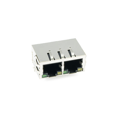 AR12-3830I by Allied Components International - GANGED 2 POSTION MODULAR JACK