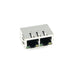 AR12-3830I by Allied Components International - GANGED 2 POSTION MODULAR JACK