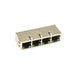AR14-4455 by Allied Components International - 1x4 RJ45 Conn. w/Mag., Gigabit