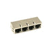 AR14NM-4455I by Allied Components International - 1x4 RJ45 Connector, No Magnetics