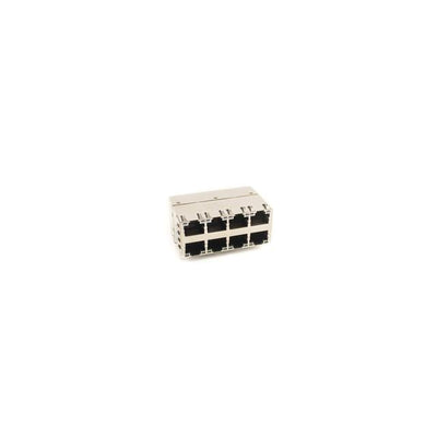 AR24-4578I by Allied Components International - 2 x 4 RJ45 Connector LED G/G PoE