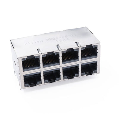 AR24-4592I by Allied Components International - 2x4 RJ45 Connector, Ind. Temp