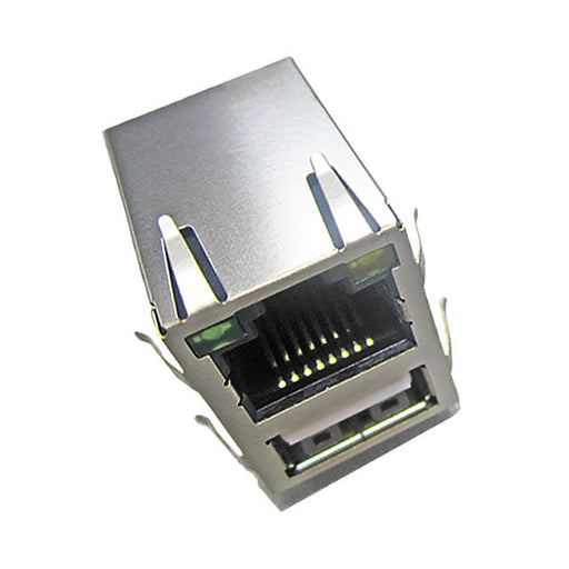 ARJ-196 by Abracon LLC - CONNECTOR JACK 1PORT 1000 BASE-T PCB