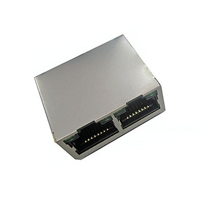 ARJ-202C by Abracon LLC - CONNECTOR JACK 2PORT 1000 BASE-T PCB