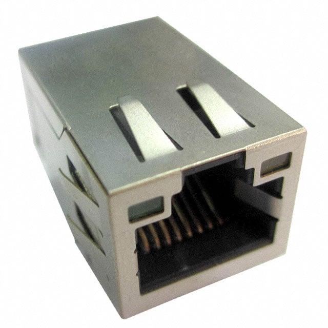 ARJ11D-MASH-B-A-GLU2 by Abracon LLC - CONNECTOR JACK 1PORT 100 BASE-T PCB