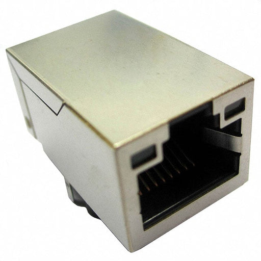 ARJ11D-MDSH-A-B-GLU2 by Abracon LLC - CONNECTOR JACK 1PORT 100 BASE-T PCB